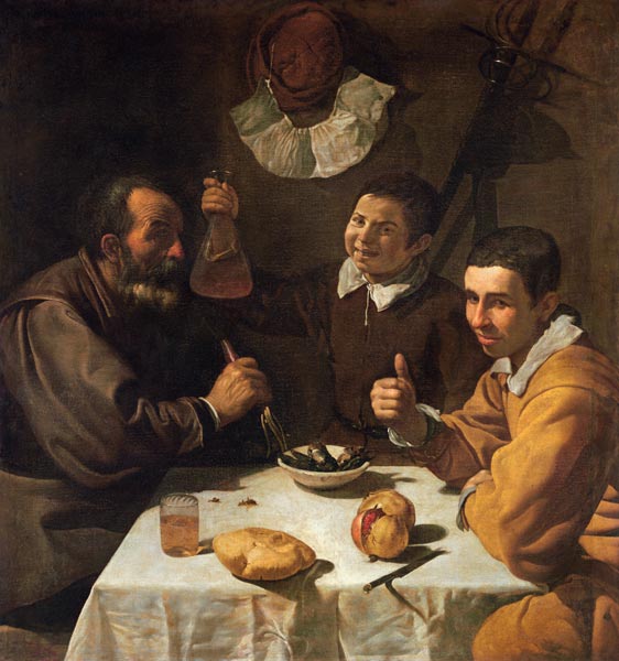 Breakfast. a Diego Rodriguez de Silva y Velázquez