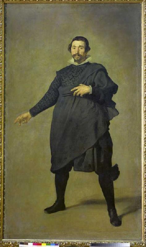 The court jester Pablo de Valladolid. a Diego Rodriguez de Silva y Velázquez