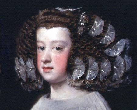 The Infanta Maria Theresa, daughter of Philip IV of Spain a Diego Rodriguez de Silva y Velázquez
