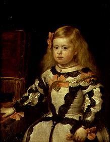 The infanta of Maria Marguerita, daughter Philipps IV. of Spain a Diego Rodriguez de Silva y Velázquez