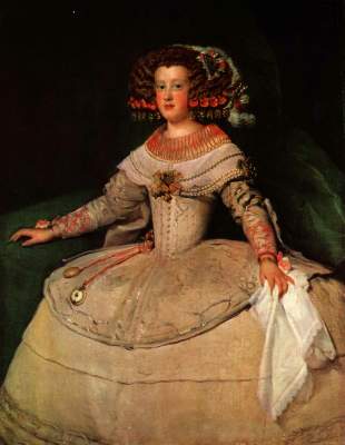 Infanta Maria Teresa a Diego Rodriguez de Silva y Velázquez