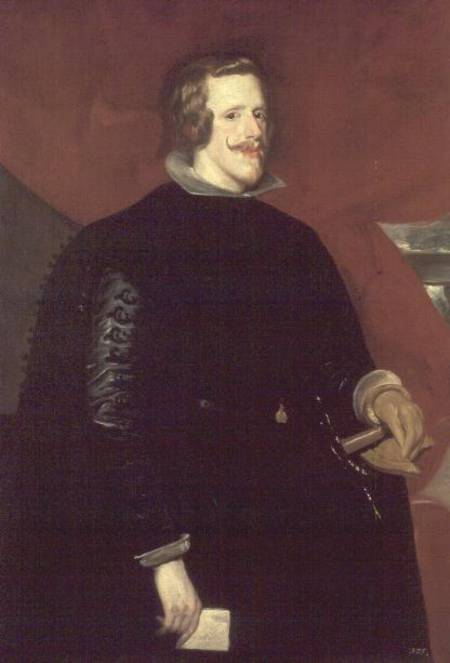 King Philip IV of Spain (1605-65) a Diego Rodriguez de Silva y Velázquez