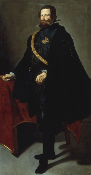Olivares / Portrait / Velázquez a Diego Rodriguez de Silva y Velázquez