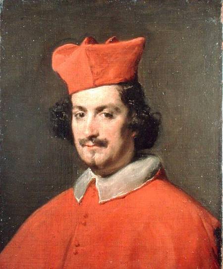 Portrait of Cardinal Camillo Astali Pamphili a Diego Rodriguez de Silva y Velázquez