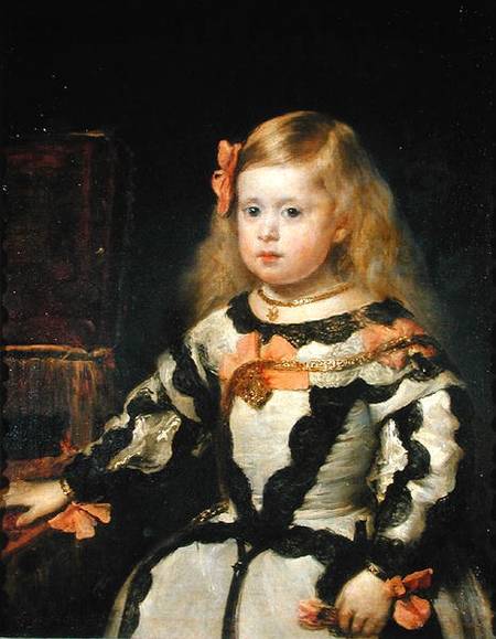 Portrait of the Infanta Maria Marguerita (1651-73) a Diego Rodriguez de Silva y Velázquez