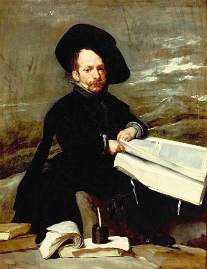 Portrait of the jester Diego de Acedo, called ''el Primo'' a Diego Rodriguez de Silva y Velázquez
