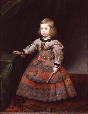 The Infanta Maria Margarita (1651-73) of Austria as a Child