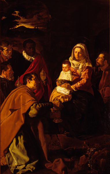 Velazquez / Adoration of the Magi / 1619 a Diego Rodriguez de Silva y Velázquez