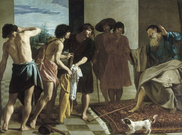 Velazquez / Jacob receiving the Clothing a Diego Rodriguez de Silva y Velázquez