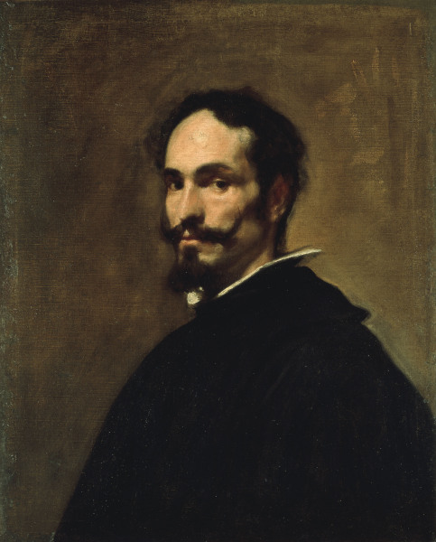 Velázquez / Portrait of a Man a Diego Rodriguez de Silva y Velázquez