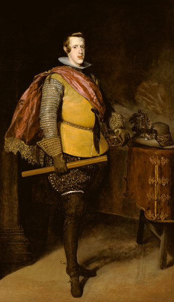 Portrait of Philip IV (1605-65) of Spain a Diego Rodriguez de Silva y Velázquez