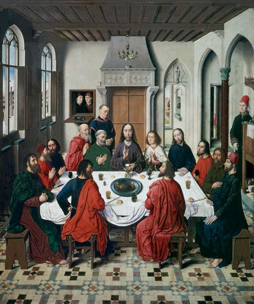 The last Holy Communion a Dieric Bouts d. Ä.
