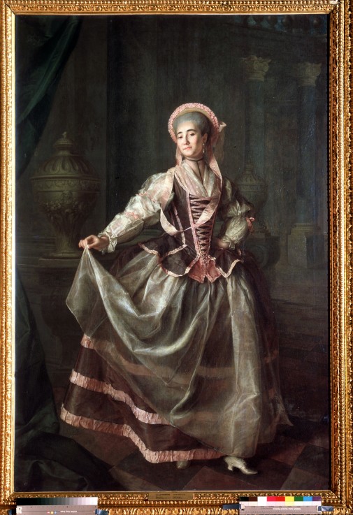 Portrait of Alexandra Levshina a Dimitrij Grigorjewitsch Lewizkij