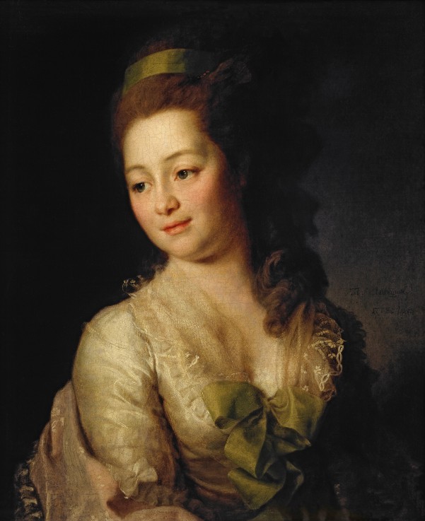 Portrait of Maria Dyakova a Dimitrij Grigorjewitsch Lewizkij