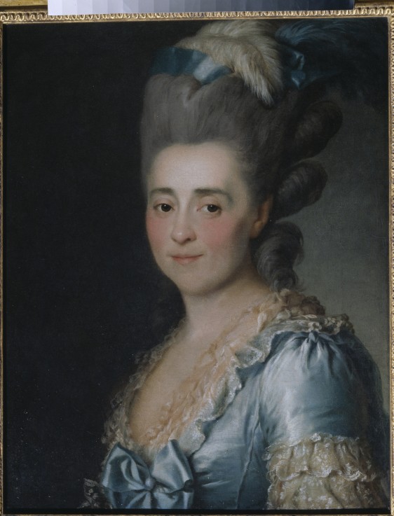 Portrait of Natalia Ivanovna Melgunova a Dimitrij Grigorjewitsch Lewizkij