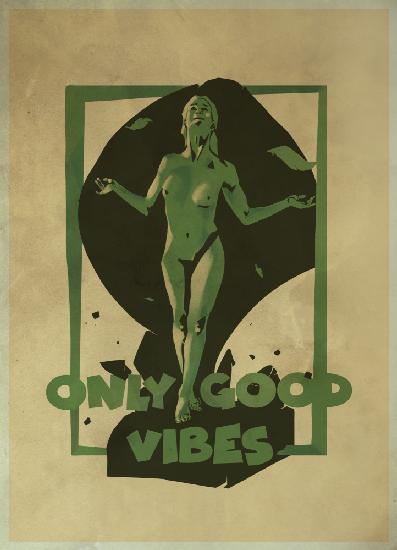 Good Vibes print