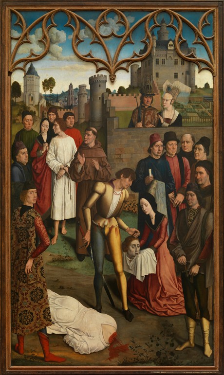 The Justice of Emperor Otto III: Beheading of the Innocent Count a Dirck Bouts