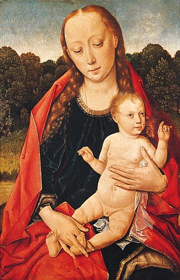 Virgin and Child a Dirck Bouts
