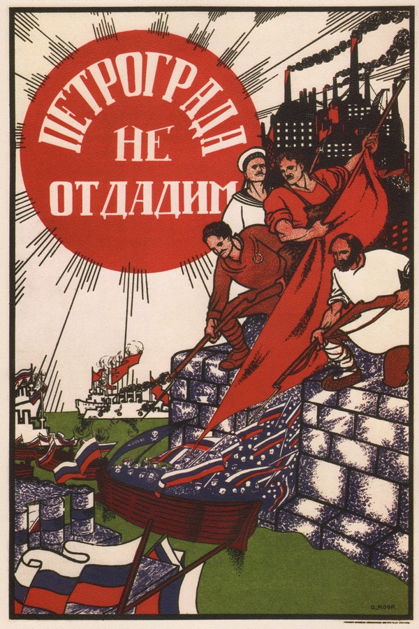 Petrograd geben wir nicht her a Dmitri Stahievic Moor