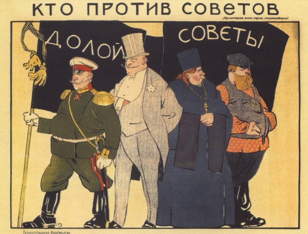 Wer gegen die Räte ist (Plakat) a Dmitri Stahievic Moor