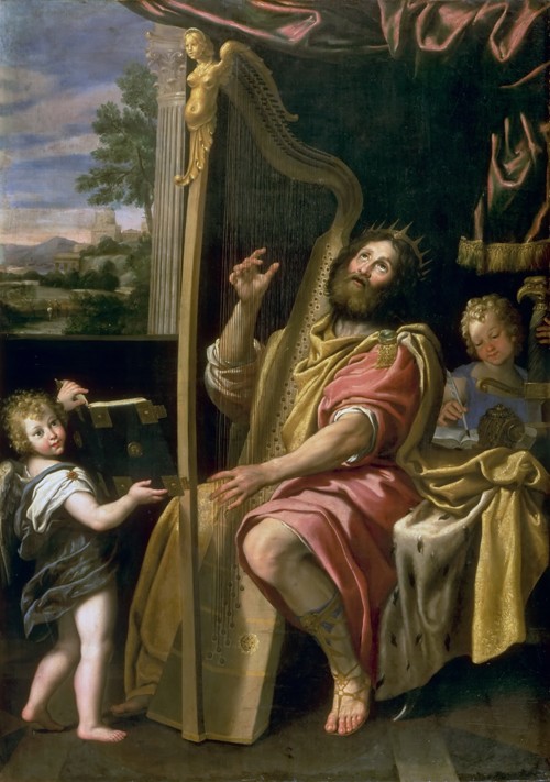 King David a Domenichino (alias Domenico Zampieri)