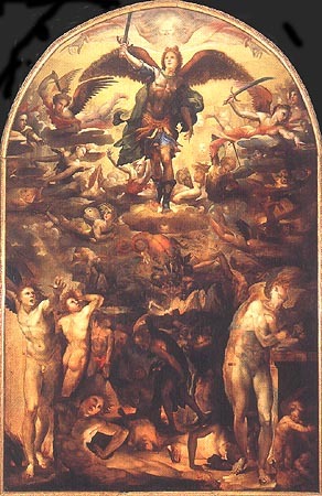 Angel fall a Domenico Beccafumi