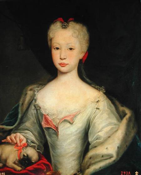 Maria Barbara de Braganza (d.1758) Queen of Spain a Domenico Dupra