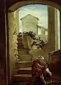 The parable of the bad farm hand. a Domenico Fetti