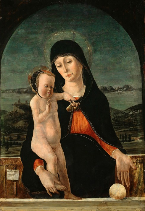 Virgin with Child a Domenico Morone