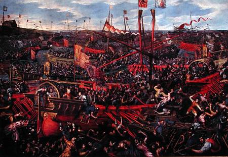 The Battle of Salvore a Domenico Tintoretto