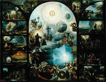 Allegory of the Creation of the Cosmos a Domenicus van Wijnen