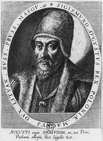 Sigismund II Augustus, King of Poland and Grand Duke of Lithuania a Dominicus or Custodis Custos