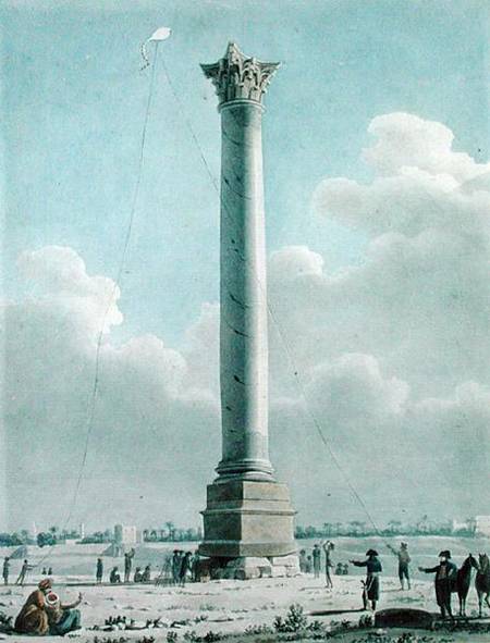 Pompey's Pillar, Alexandria a Dominique Vivant Denon