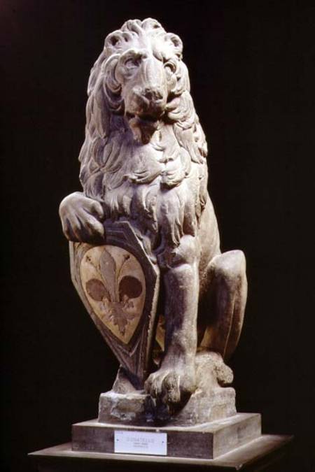 Heraldic Lion a Donatello
