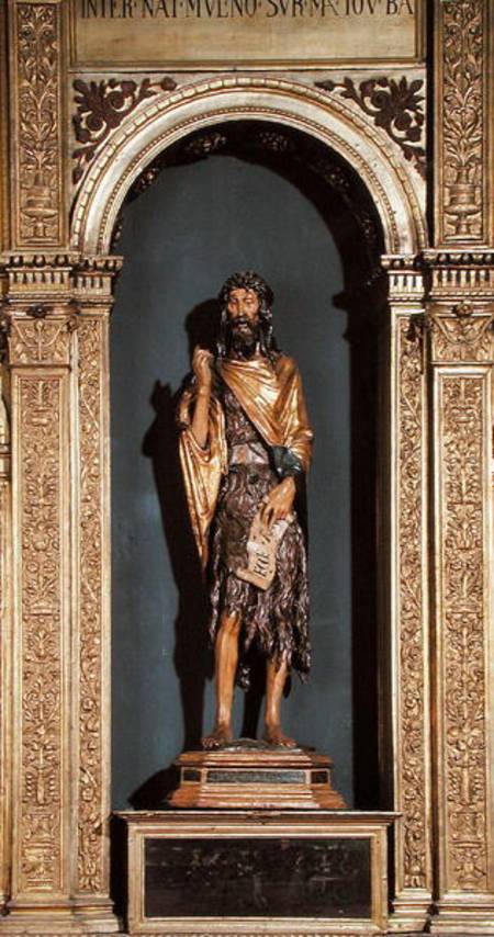 Saint John the Baptist a Donatello