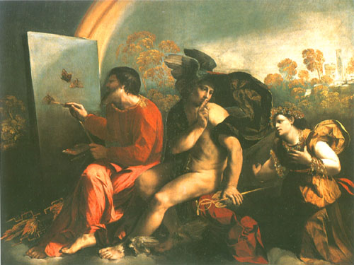 Jupiter, Mercury and the virtue a Dosso Dossi