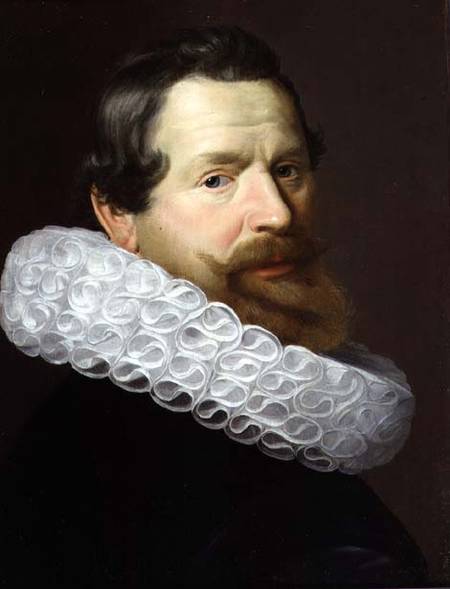 Portrait of a Man Wearing a Ruff a Dutch School