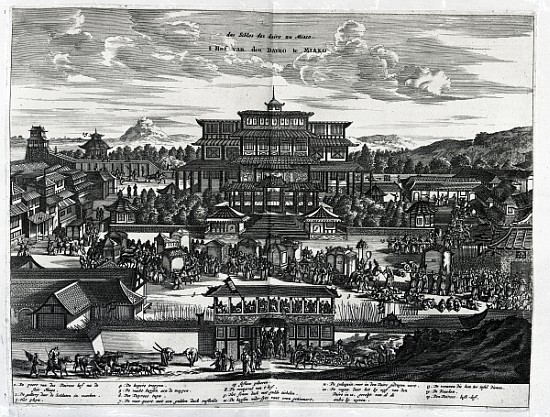 Procession from Macau, an illustration from ''Atlas Chinensis'' by Arnoldus Montanus a Dutch School