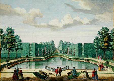 View from the bower over the great lake, from 'Het Zeganplant Kennemerlant', by Hendrick de Leth and a Dutch School