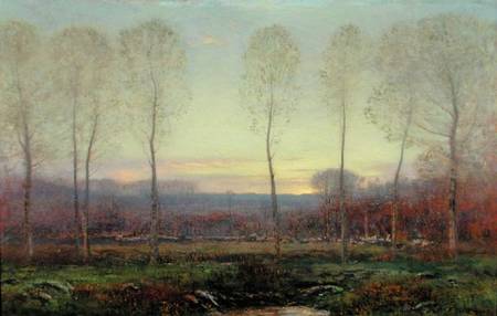 October Twilight a Dwight William Tryon