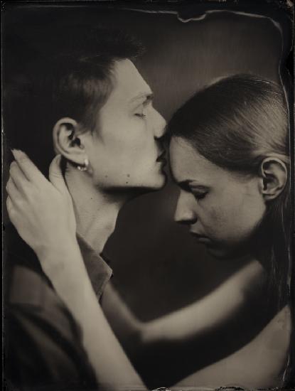 Mare Intus and Julia,Wet plate collodion 18x24cm