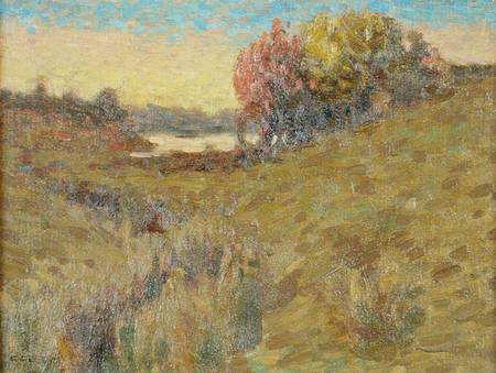 Northwest Landscape with Lake a Eanger Irving Couse
