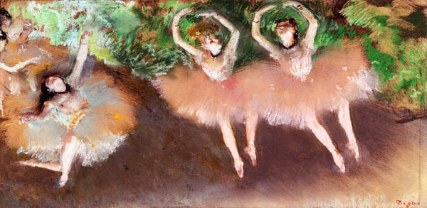 Ballet scene a Edgar Degas