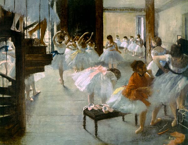 Scuola di ballo a Edgar Degas