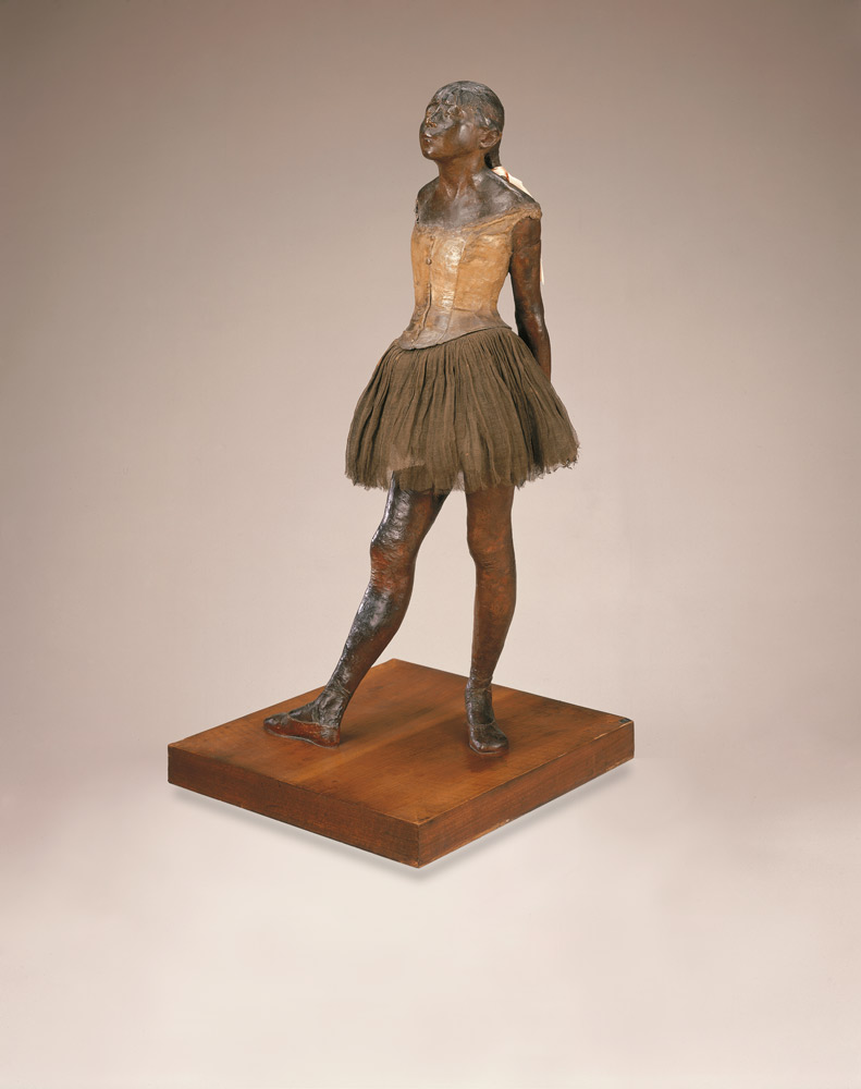 Die kleine Tänzerin von vierzehn Jahren a Edgar Degas