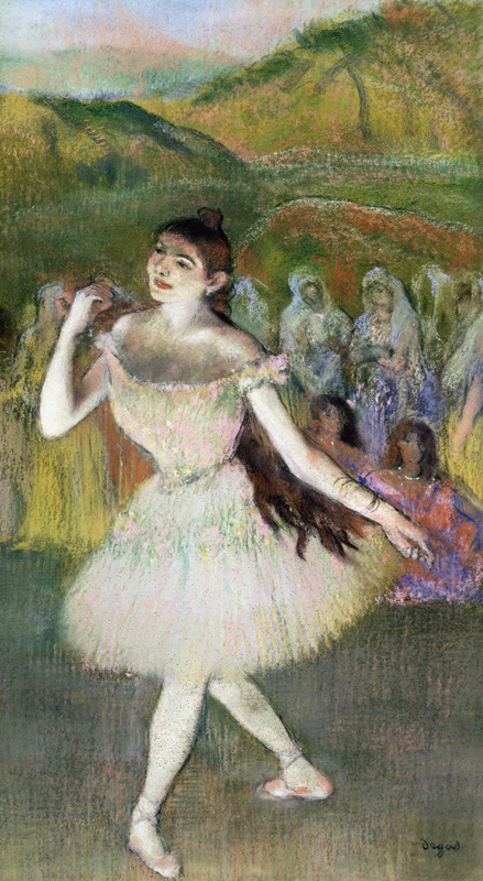 Pink Dancer a Edgar Degas