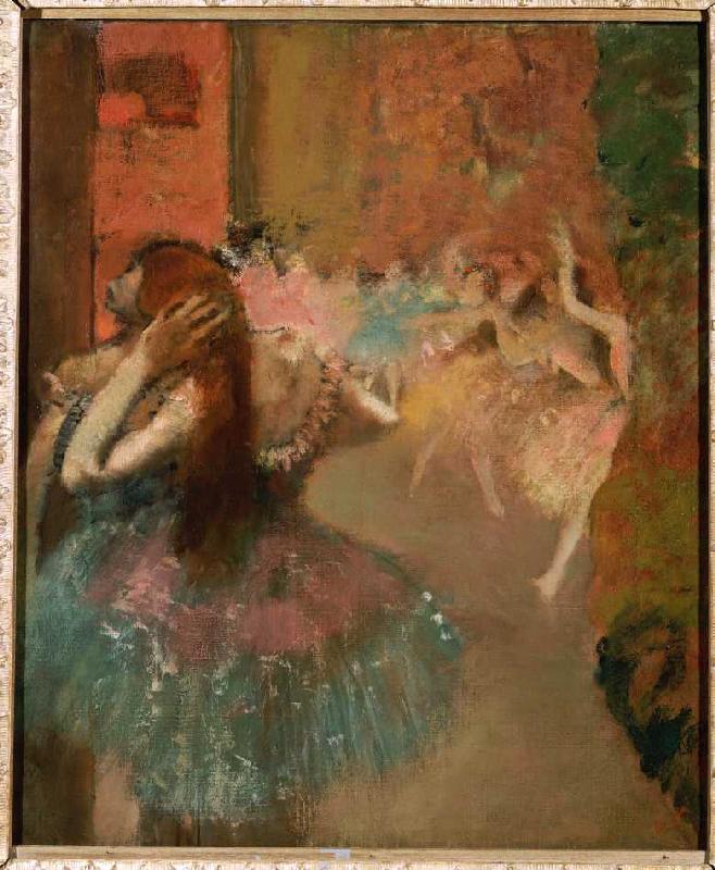 Ballet scene a Edgar Degas
