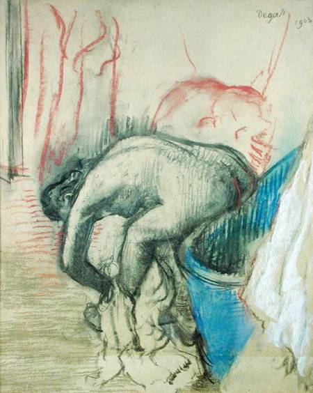 After the Bath a Edgar Degas