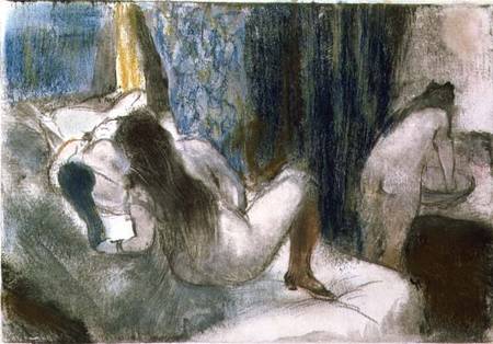 The Brothel a Edgar Degas