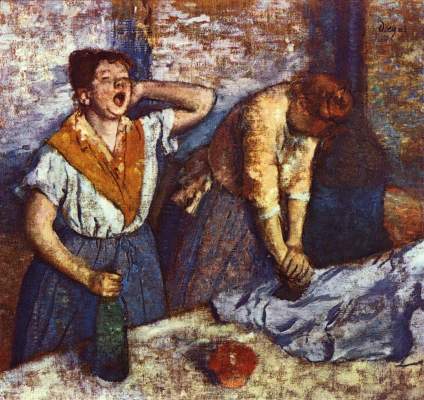 The Büglerinnen a Edgar Degas